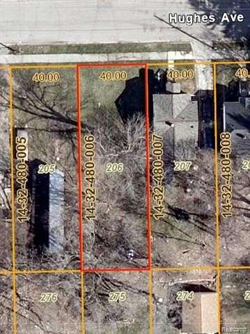 0.11 Acres of Residential Land for Sale in Pontiac, Michigan