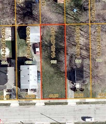0.11 Acres of Residential Land for Sale in Pontiac, Michigan