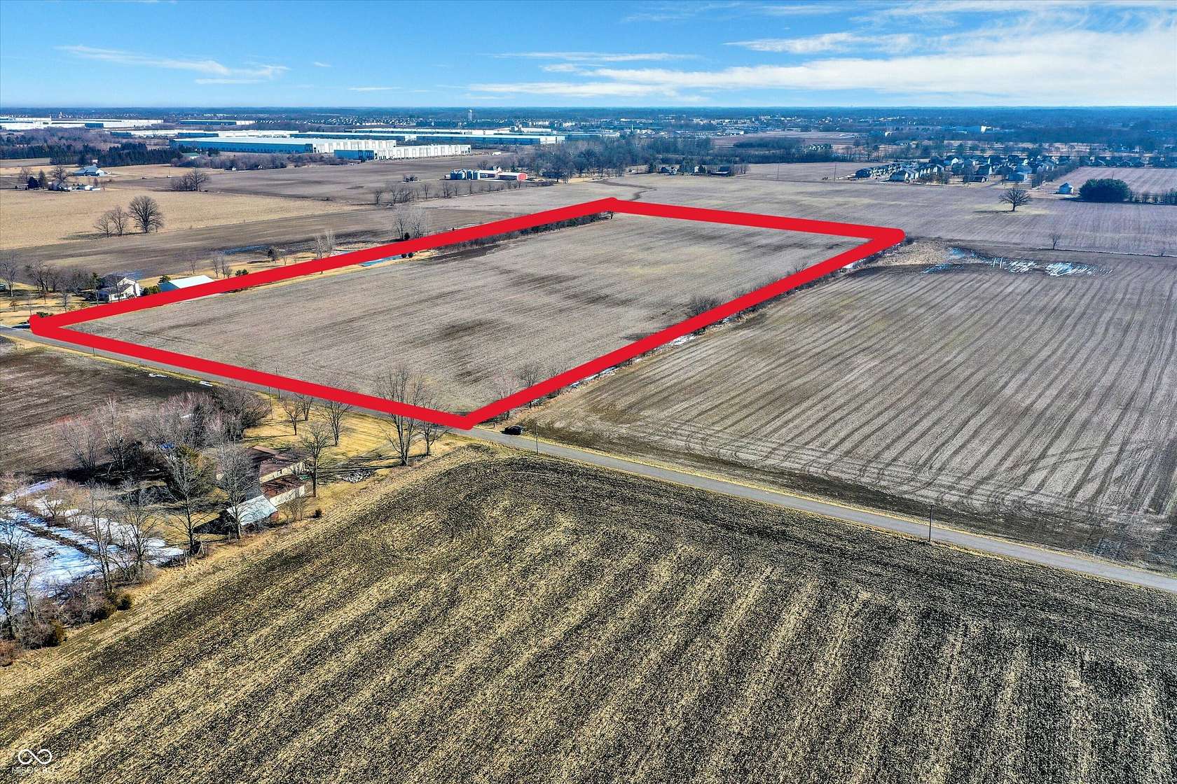 20 Acres of Agricultural Land for Sale in Lebanon, Indiana