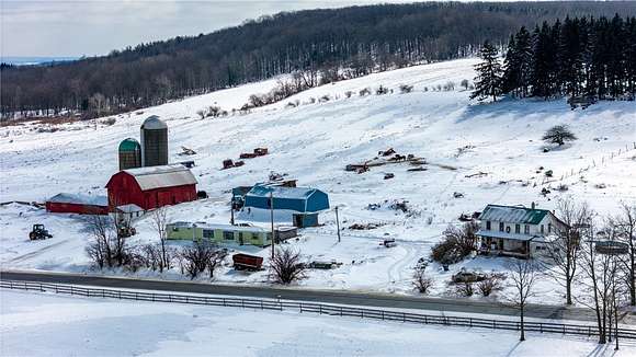 93 Acres of Land with Home for Sale in Tyrone, New York