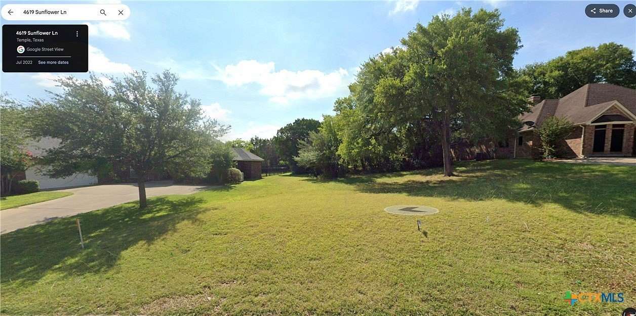 0.26 Acres of Residential Land for Sale in Temple, Texas