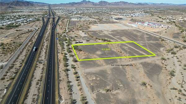 4.12 Acres of Commercial Land for Sale in Quartzsite, Arizona