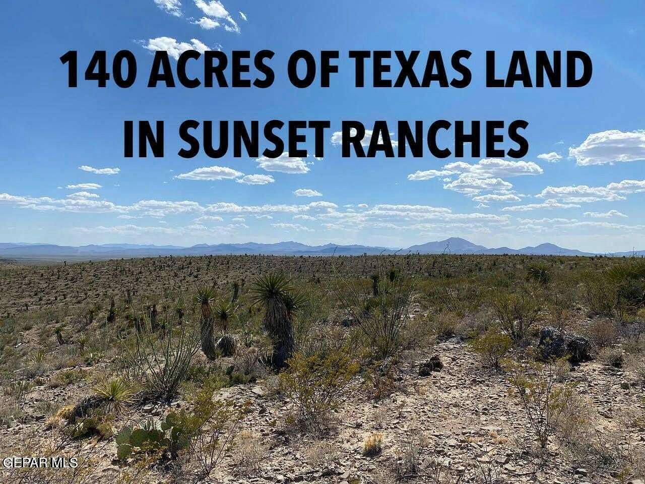 140 Acres of Recreational Land for Sale in Sierra Blanca, Texas