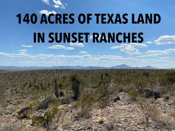 140 Acres of Recreational Land for Sale in Sierra Blanca, Texas