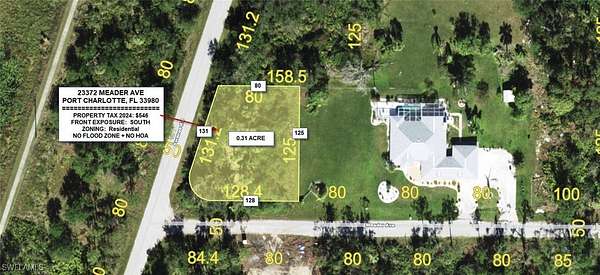 0.31 Acres of Residential Land for Sale in Punta Gorda, Florida