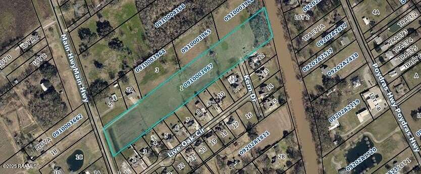 7.1 Acres of Residential Land for Sale in Breaux Bridge, Louisiana