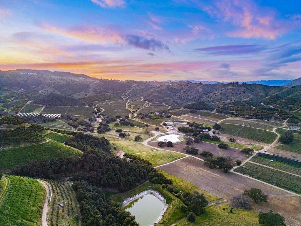 389 Acres of Agricultural Land with Home for Sale in Pauma Valley, California