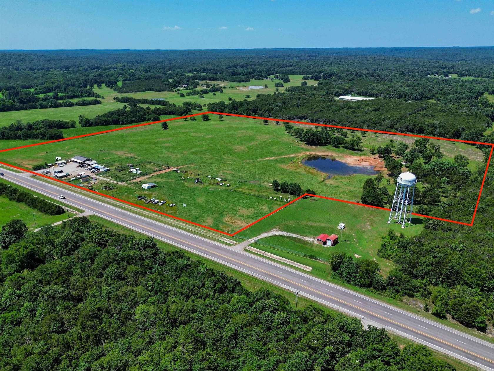 34.8 Acres of Agricultural Land with Home for Sale in Black Rock, Arkansas