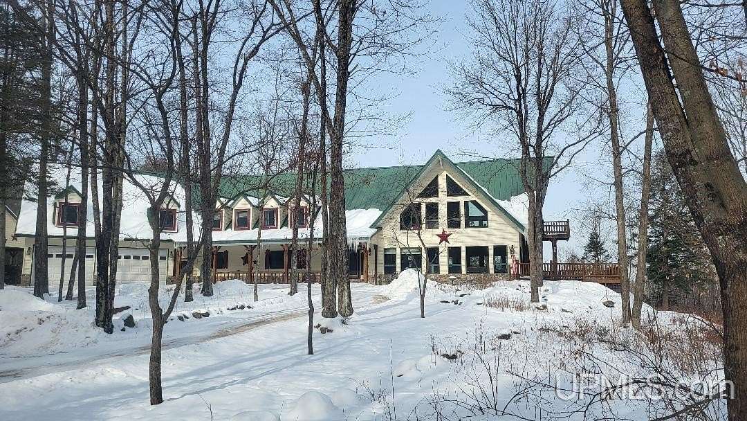 40.4 Acres of Recreational Land with Home for Sale in Middle Inlet Town, Wisconsin