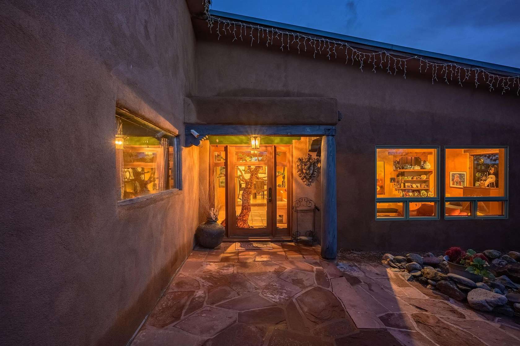 3 Acres of Residential Land with Home for Sale in Arroyo Hondo, New Mexico