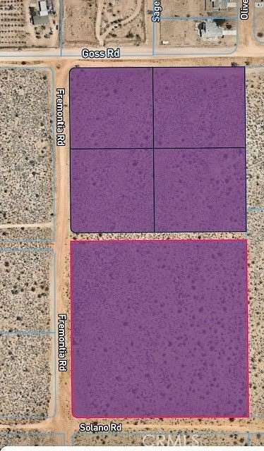 17.2 Acres of Land for Sale in Victorville, California