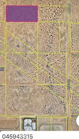 5 Acres of Land for Sale in Adelanto, California