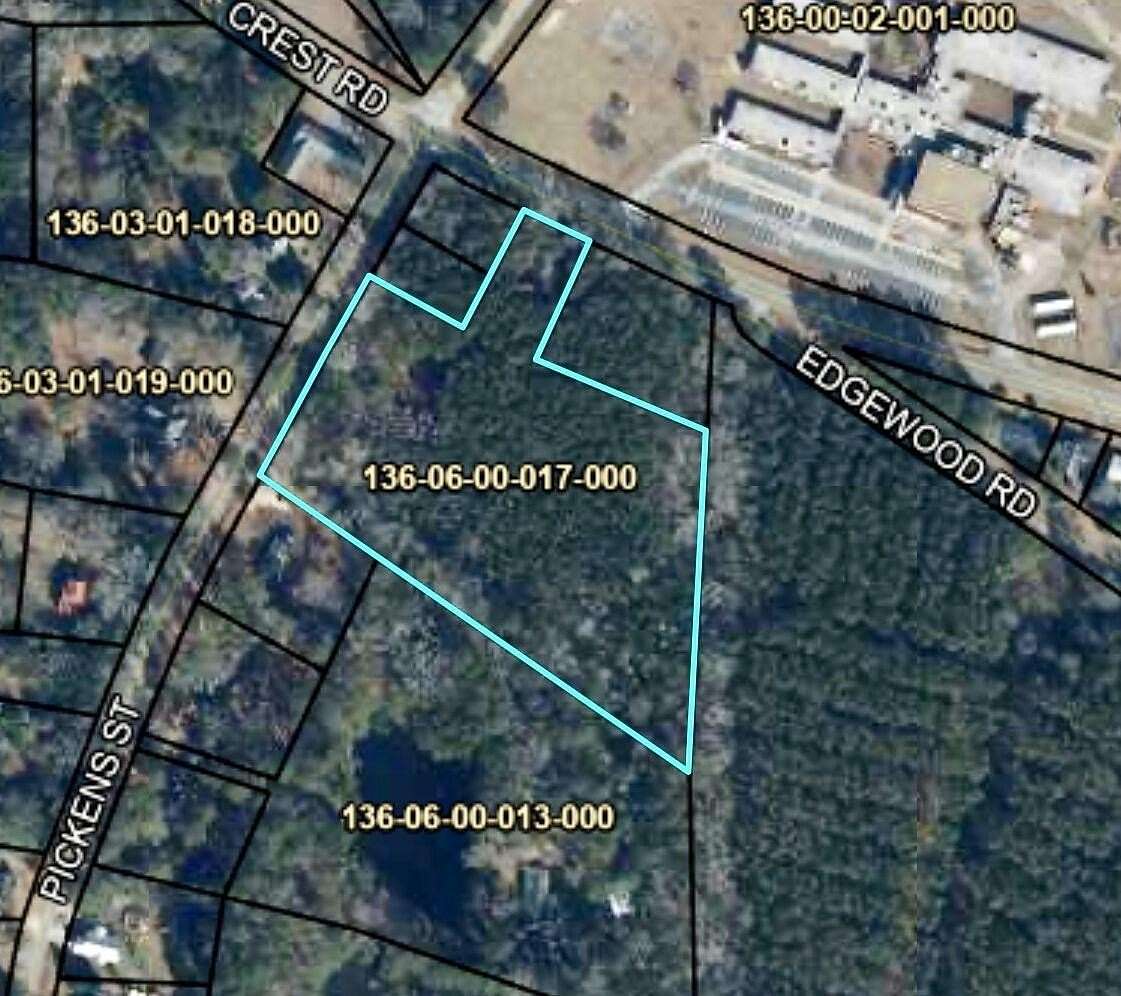 5.46 Acres of Residential Land for Sale in Edgefield, South Carolina