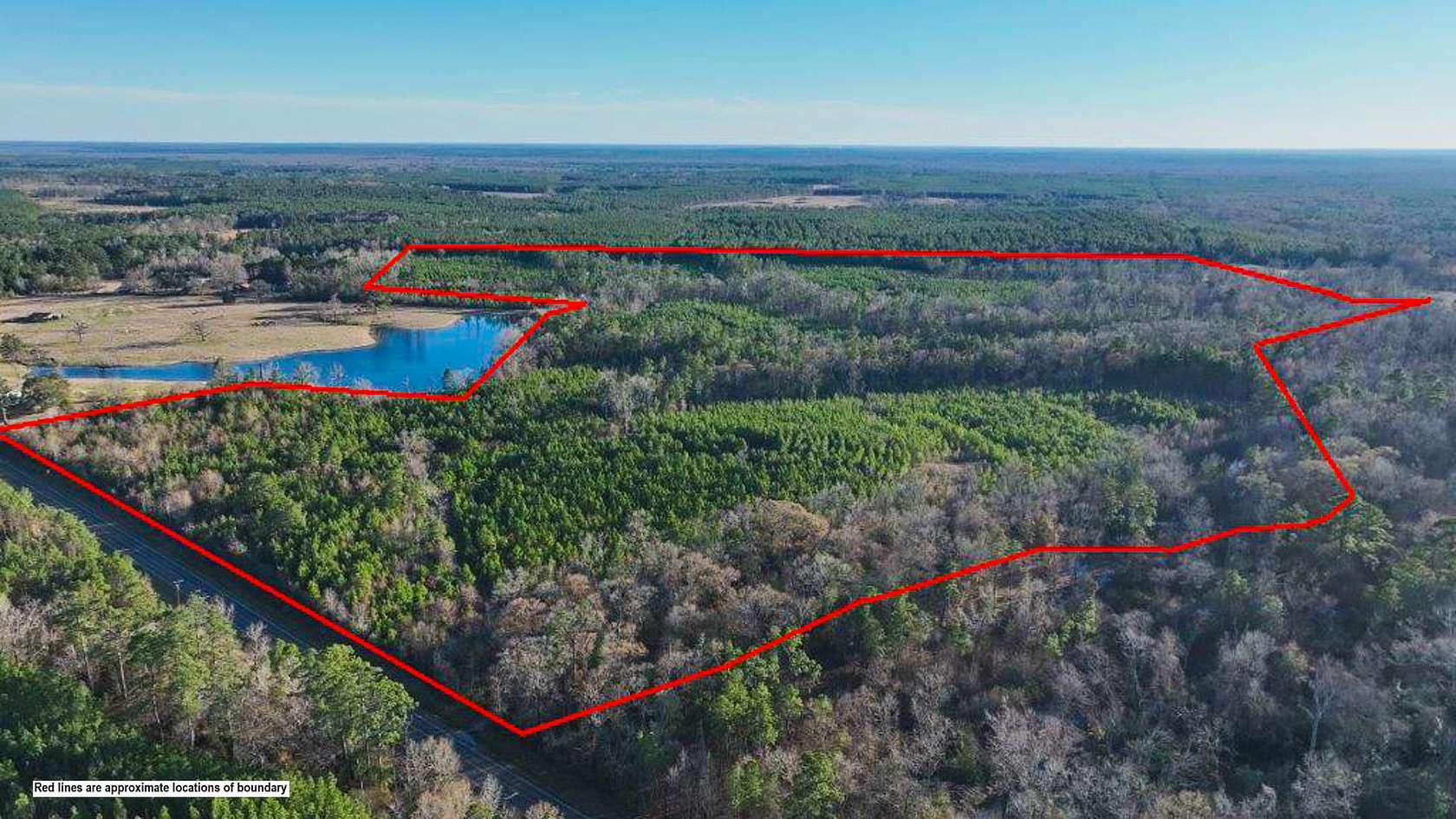 135 Acres of Recreational Land for Sale in Diboll, Texas