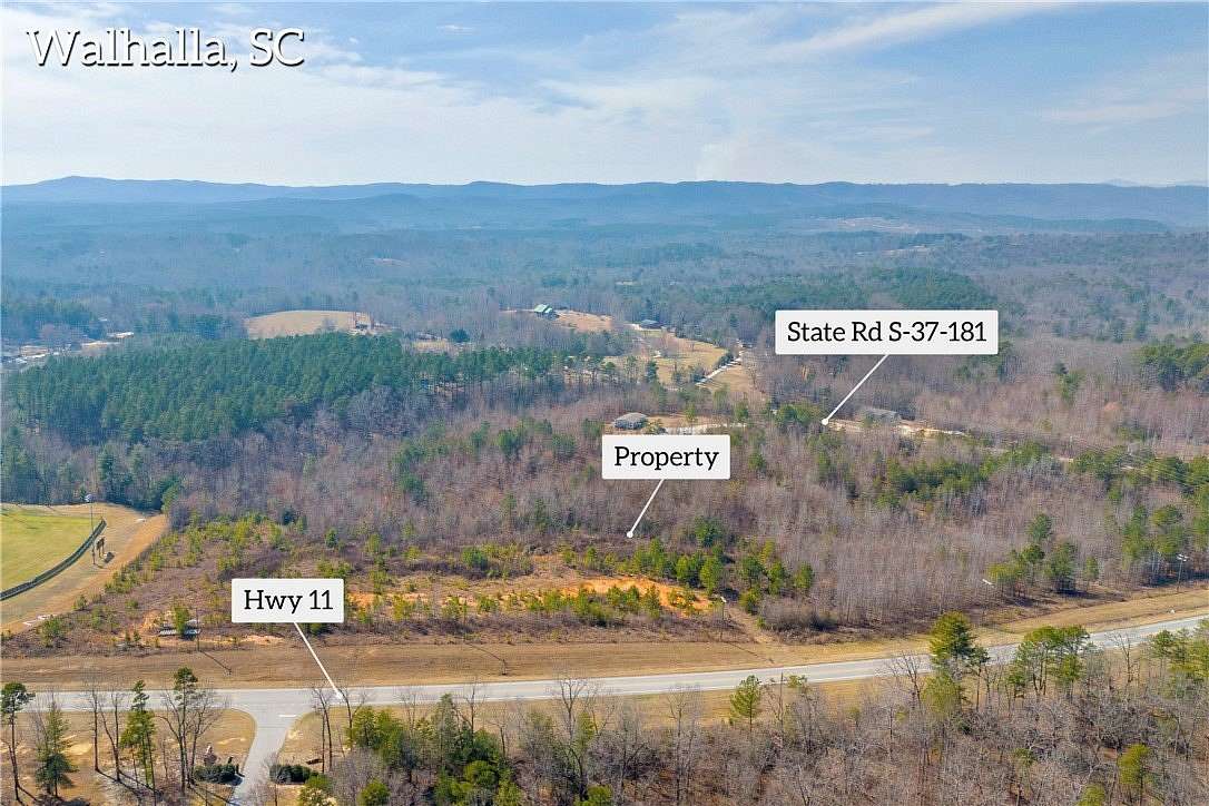 2.25 Acres of Commercial Land for Sale in Walhalla, South Carolina