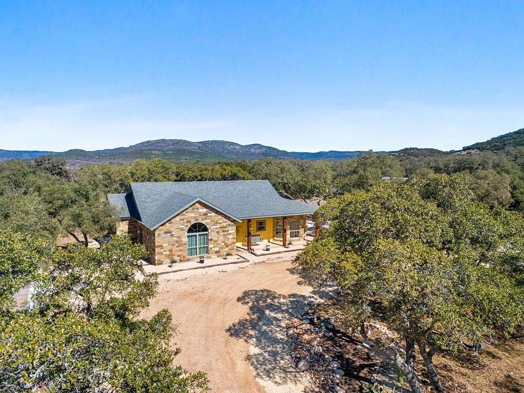 2.6 Acres of Residential Land with Home for Sale in Leakey, Texas