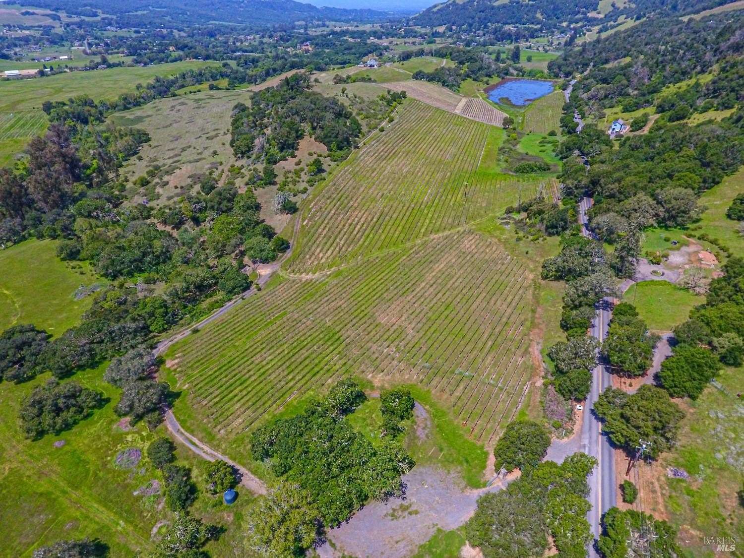 60 Acres of Agricultural Land for Sale in Santa Rosa, California