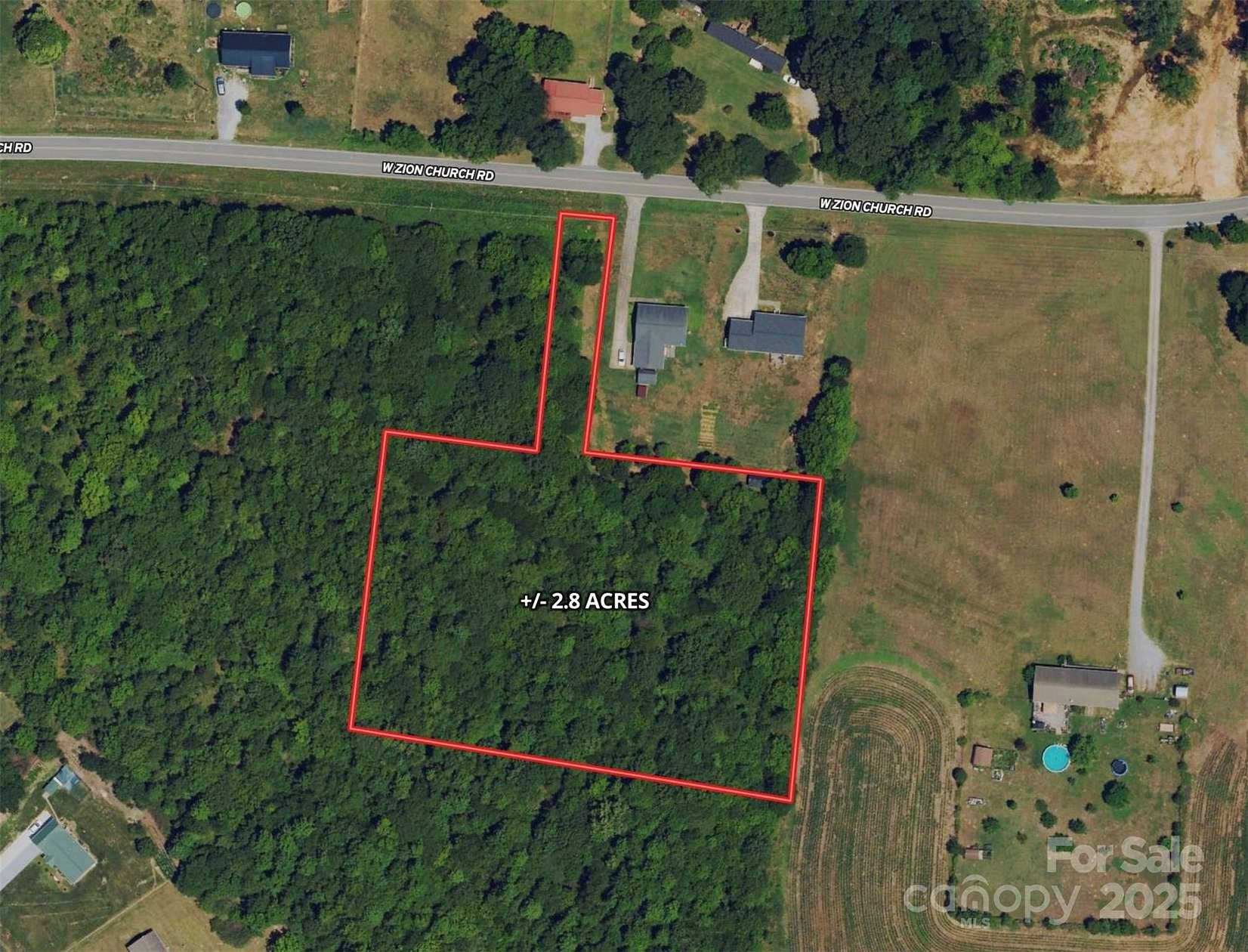 2.8 Acres of Residential Land for Sale in Shelby, North Carolina