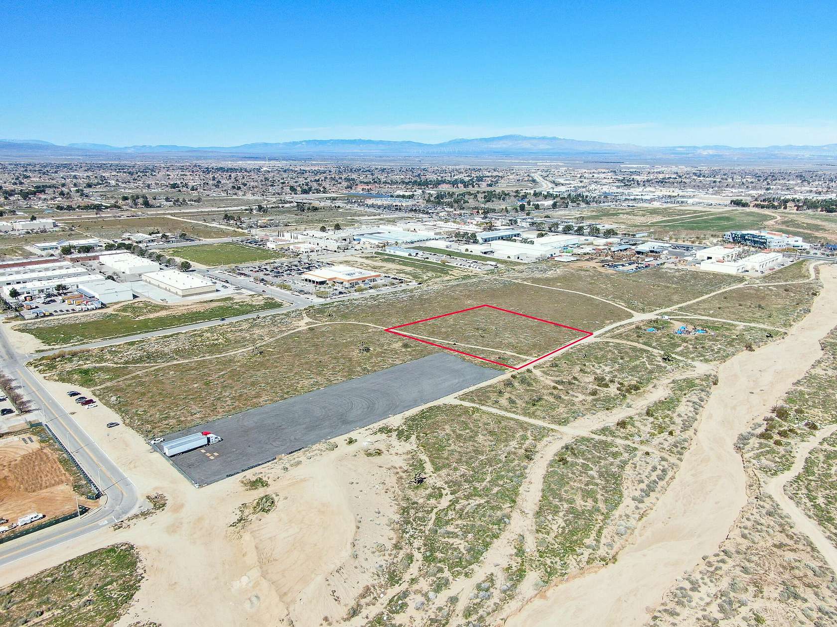 2.5 Acres of Commercial Land for Sale in Lancaster, California