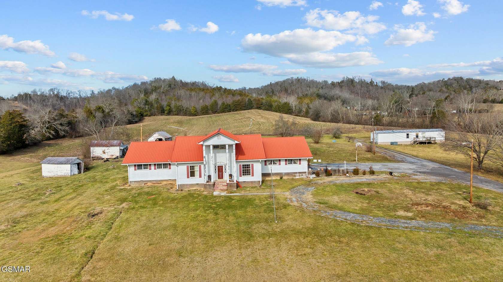 17.8 Acres of Land with Home for Sale in Parrottsville, Tennessee