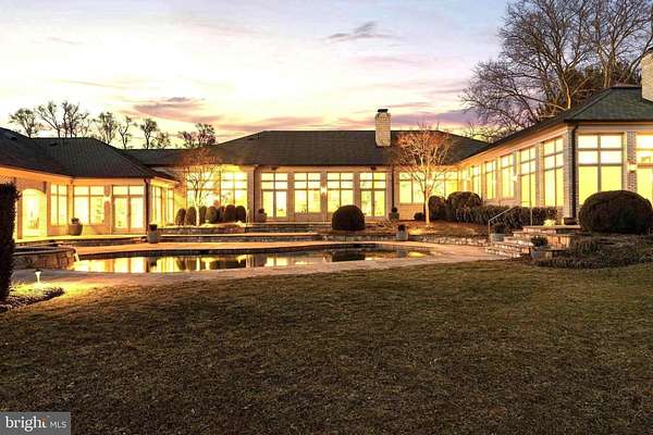 5 Acres of Residential Land with Home for Sale in Great Falls, Virginia