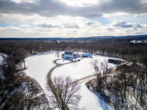 16 Acres of Land with Home for Sale in Suffield, Connecticut