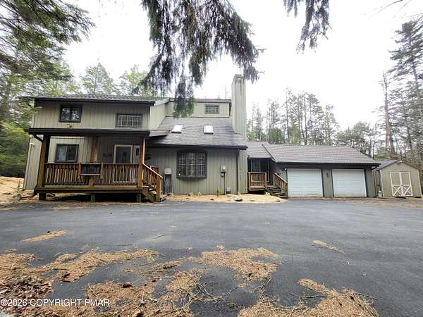 2 Acres of Land with Home for Sale in Pocono Lake, Pennsylvania