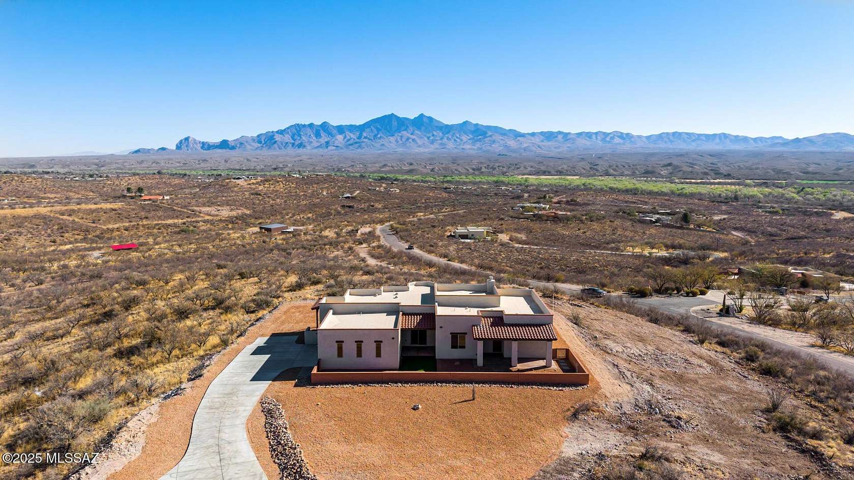 32 Acres of Recreational Land with Home for Sale in Tubac, Arizona