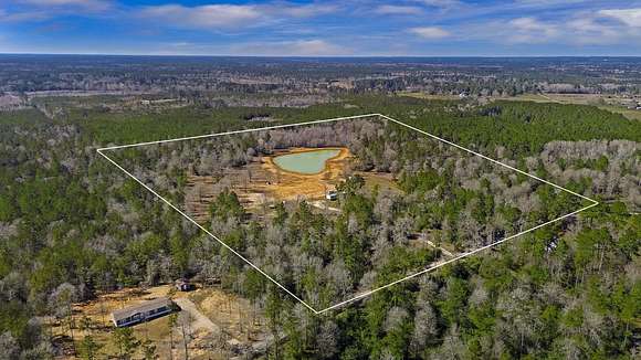 34.7 Acres of Recreational Land with Home for Sale in Warren, Texas