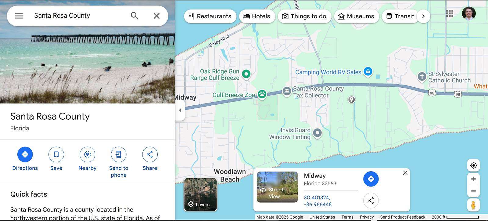 0.46 Acres of Residential Land for Sale in Gulf Breeze, Florida