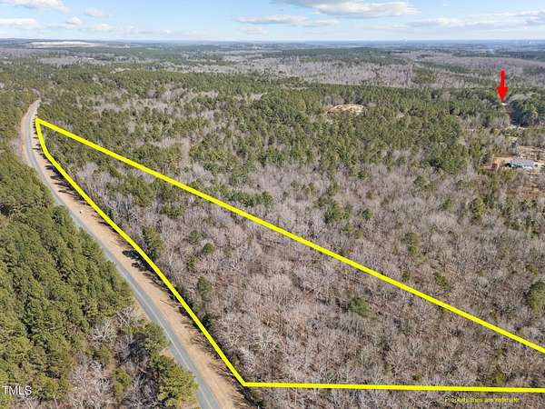 10.6 Acres of Recreational Land for Sale in Moncure, North Carolina