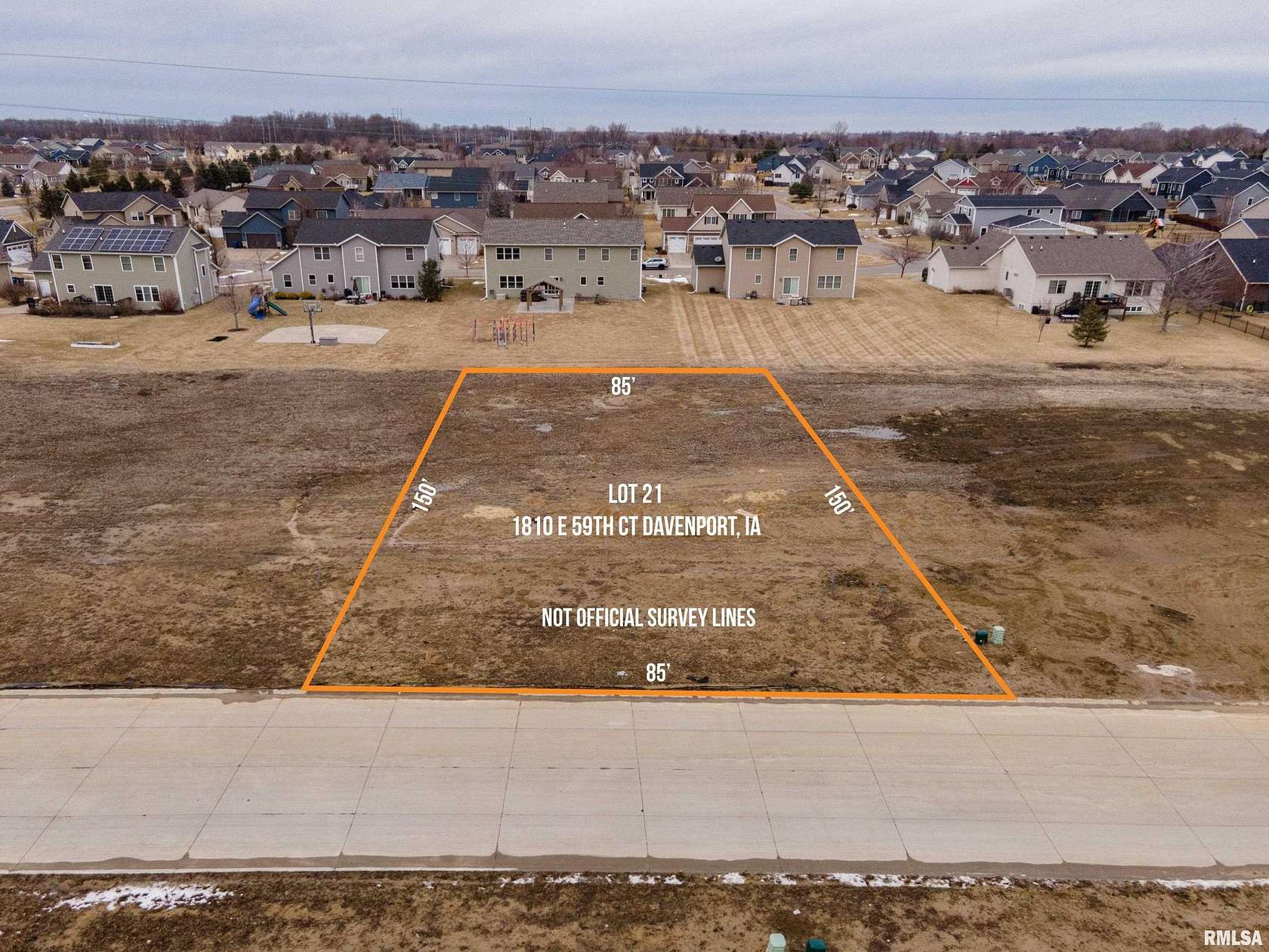 0.29 Acres of Residential Land for Sale in Davenport, Iowa
