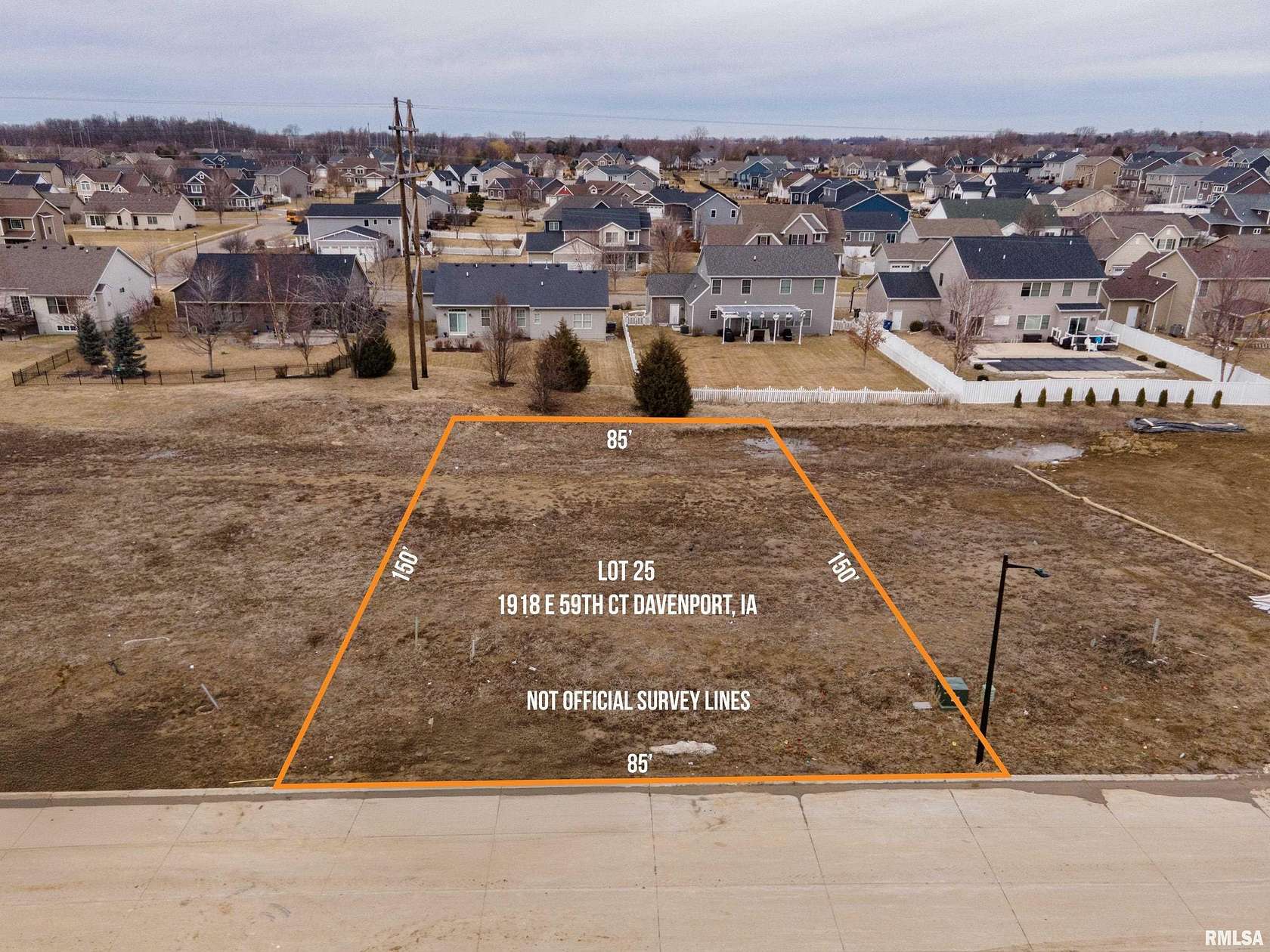 0.29 Acres of Residential Land for Sale in Davenport, Iowa