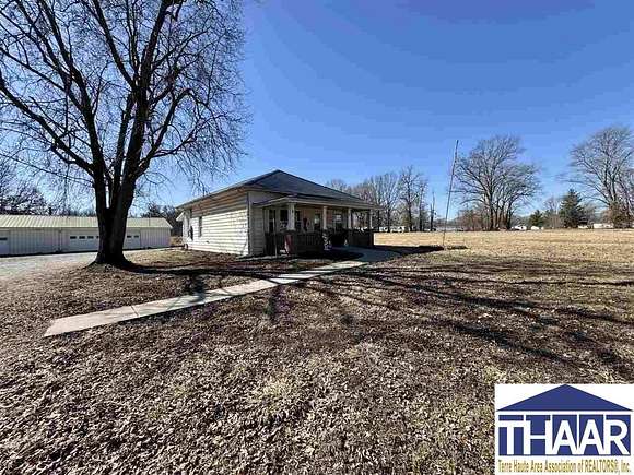 12 Acres of Land with Home for Sale in Hymera, Indiana