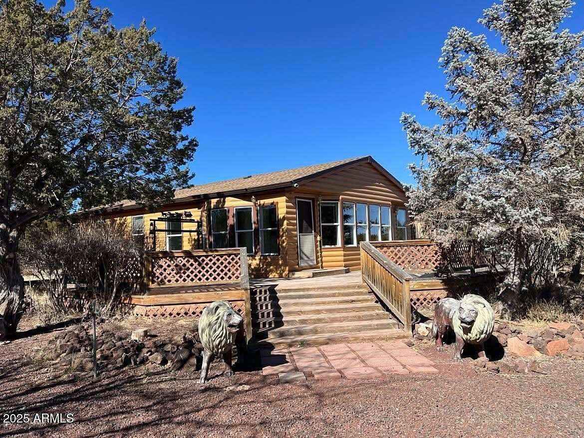 6.3 Acres of Land with Home for Sale in Vernon, Arizona