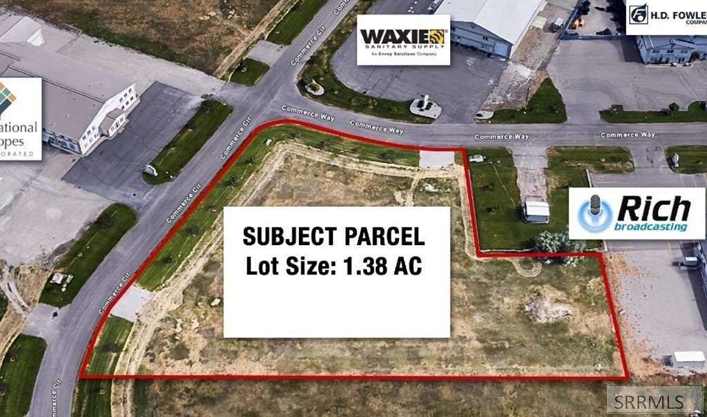 1.38 Acres of Commercial Land for Sale in Idaho Falls, Idaho