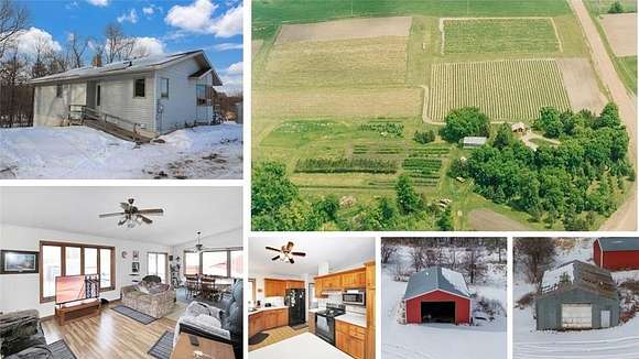 32.7 Acres of Land with Home for Sale in Burtrum, Minnesota