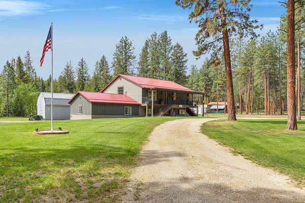 2.5 Acres of Residential Land with Home for Sale in Victor, Montana