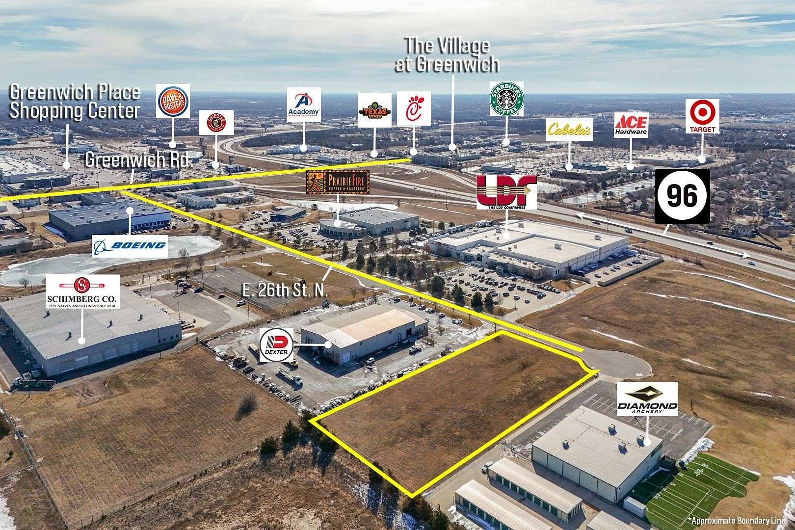 2 Acres of Commercial Land for Sale in Wichita, Kansas