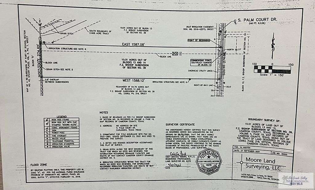 10 Acres of Land for Sale in Harlingen, Texas