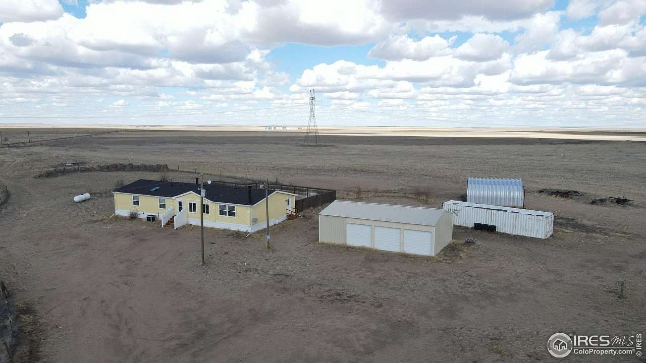 160 Acres of Land with Home for Sale in Snyder, Colorado