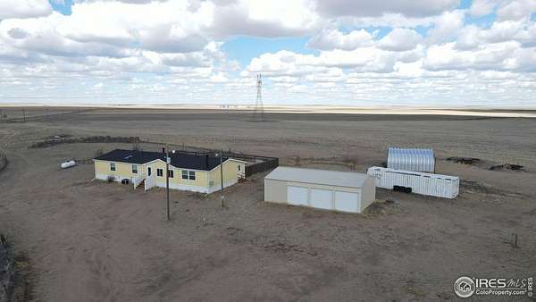 160 Acres of Land with Home for Sale in Snyder, Colorado