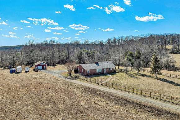 69.7 Acres of Agricultural Land with Home for Sale in Moneta, Virginia