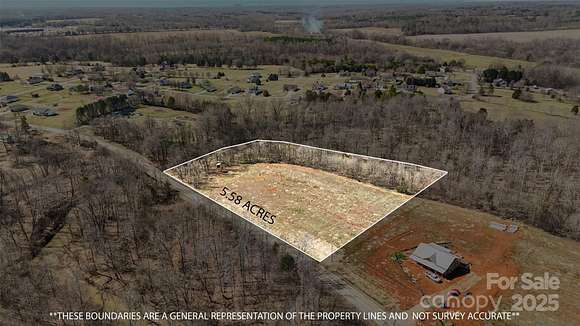 5.53 Acres of Land for Sale in Cleveland, North Carolina