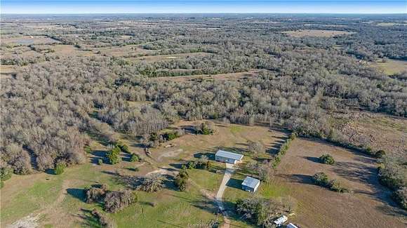 20.5 Acres of Recreational Land with Home for Sale in North Zulch, Texas