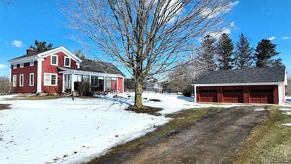 3 Acres of Land with Home for Sale in Metamora, Michigan