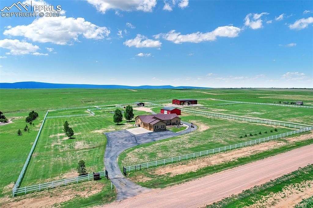 10 Acres of Residential Land with Home for Sale in Colorado Springs, Colorado