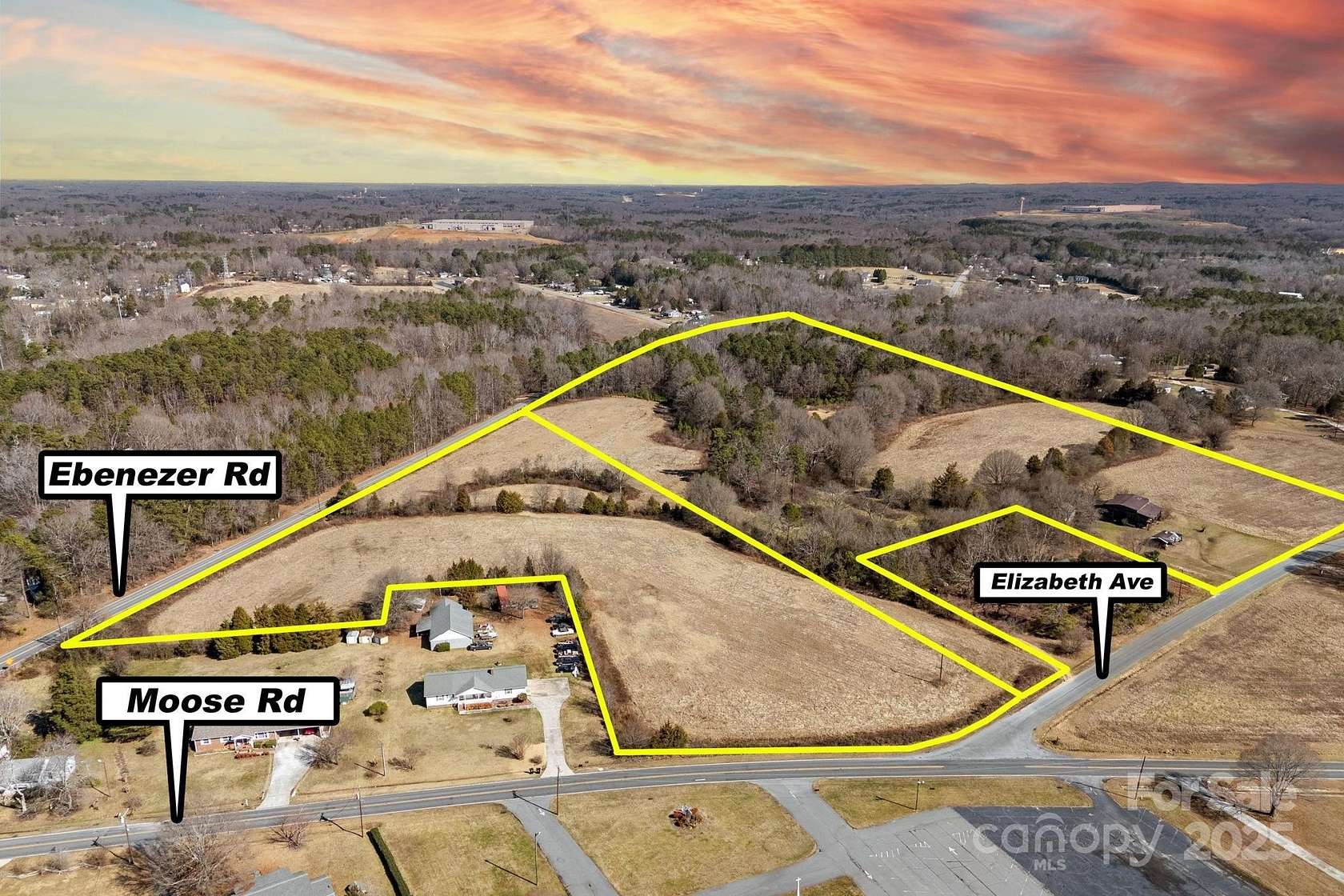 28.4 Acres of Land for Sale in Kannapolis, North Carolina