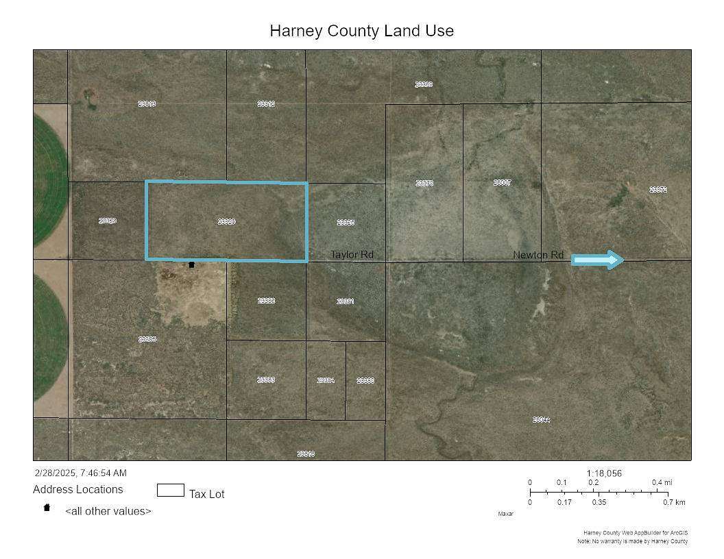 80 Acres of Recreational Land for Sale in Burns, Oregon