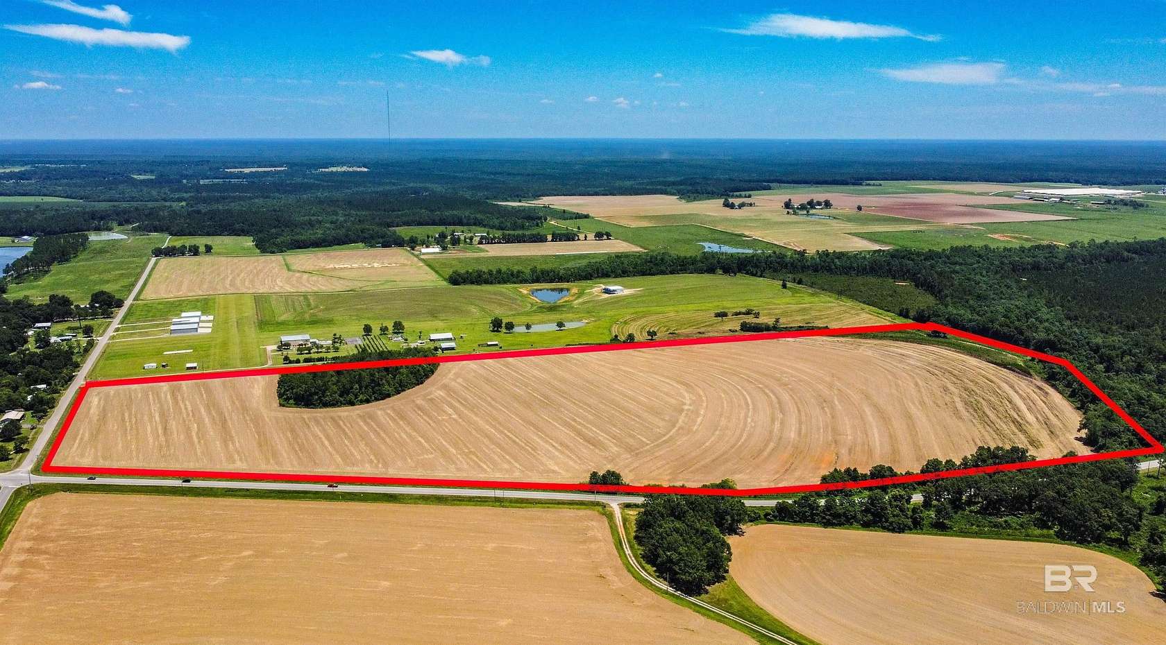 64.3 Acres of Land for Sale in Robertsdale, Alabama